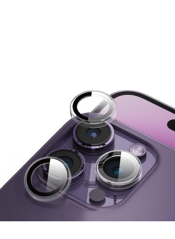 هامر حماية كاميرا همر ايفون 14 برو ماكس / 14 برو شفاف لجميع الالوان - Image 5